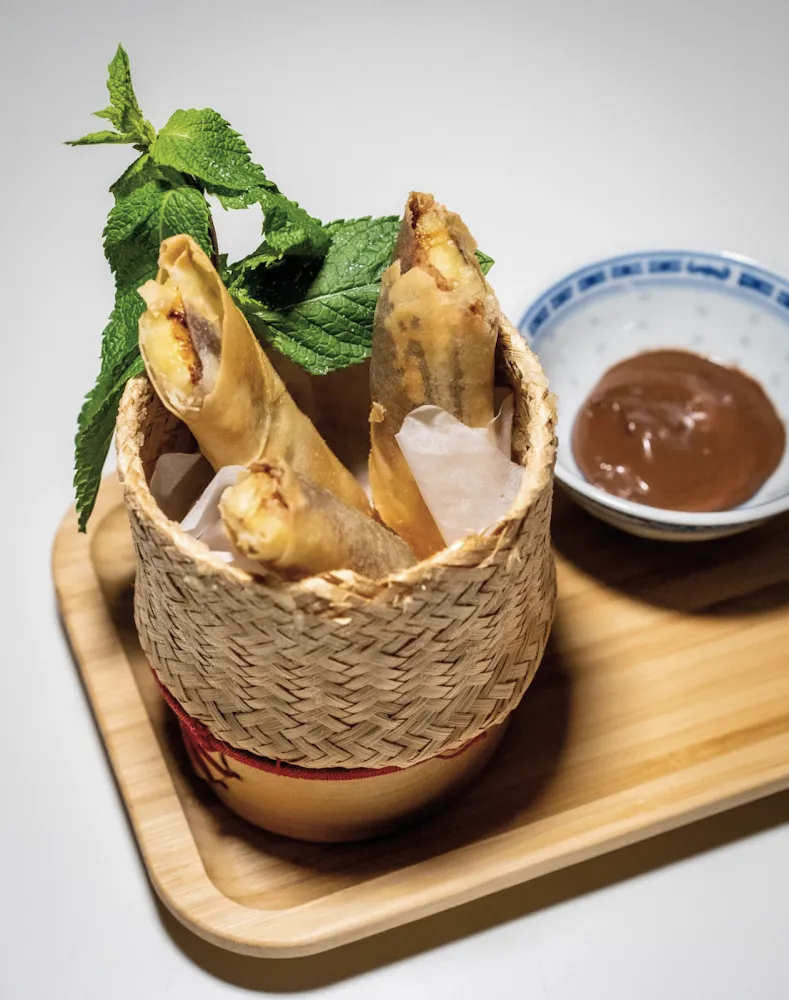 Nems Chuoi Au Nutella